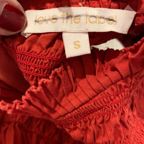 Red Ruffled Dress - Picture 5 of 11